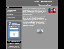 Tablet Screenshot of hotshottransportation.com